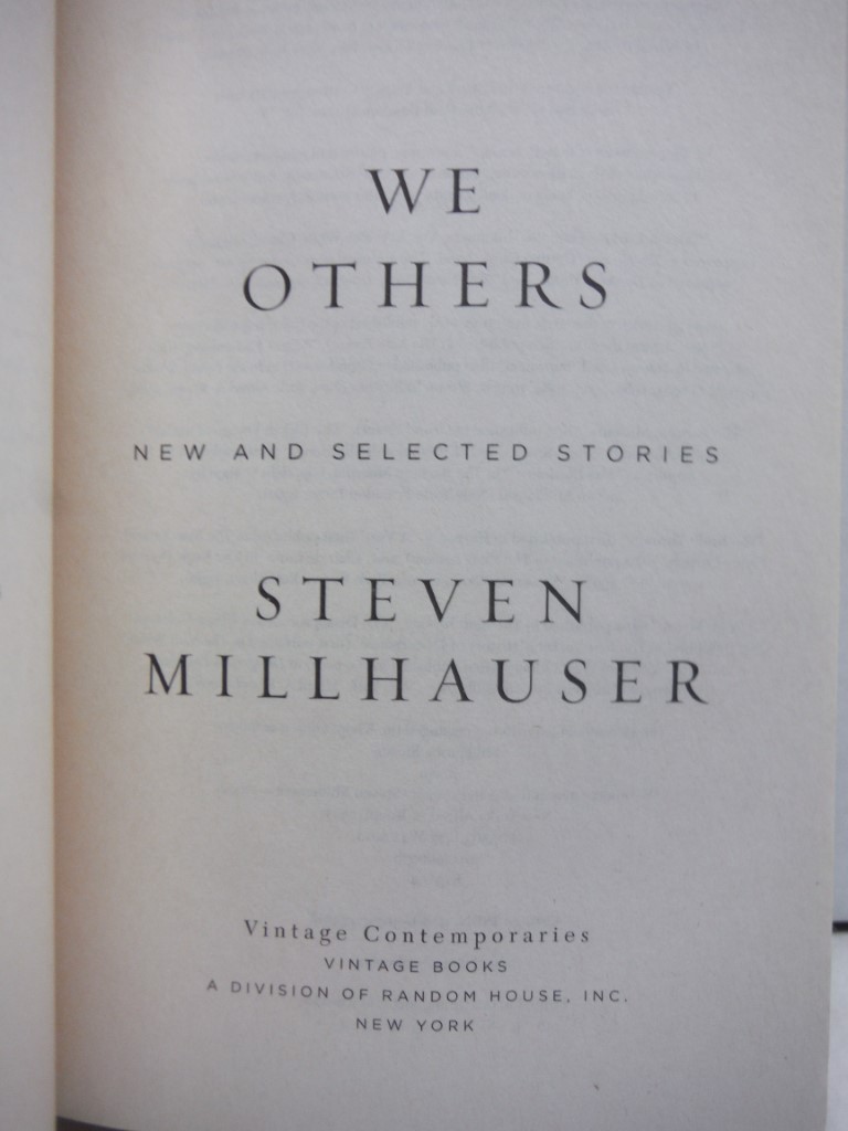 Image 2 of We Others: New & Selected Stories (Vintage Contemporaries)