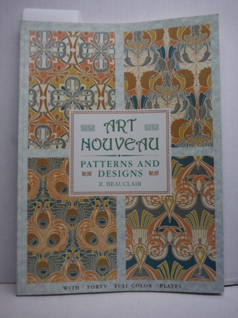 Art Nouveau Patterns & Des Lib (Library of Style and Design)