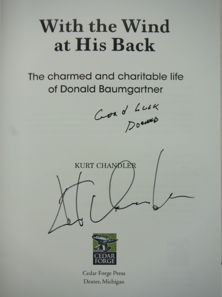 Image 1 of With the Wind at His Back: The Charmed and Charitable Life of Donald Baumgartner