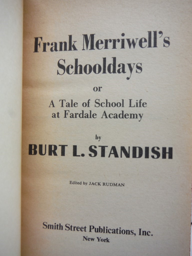 Image 1 of Frank Merriwell's Schooldays