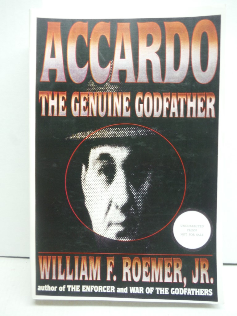 Accardo: The Genuine Godfather, uncorrected proof