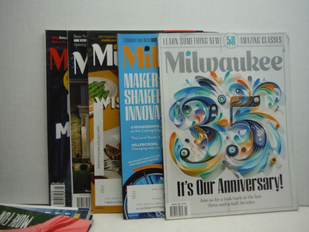 Image 1 of Lot of 12 Milwaukee Magazines 2018, complete