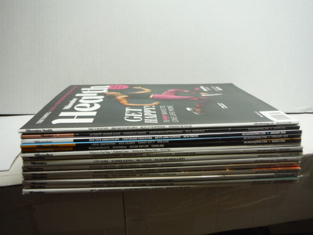 Image 0 of Lot of 12 Milwaukee Magazines 2018, complete