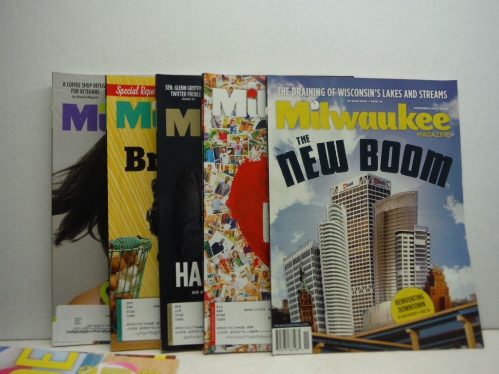 Image 1 of Lot of 12 Milwaukee Magazines 2014, complete