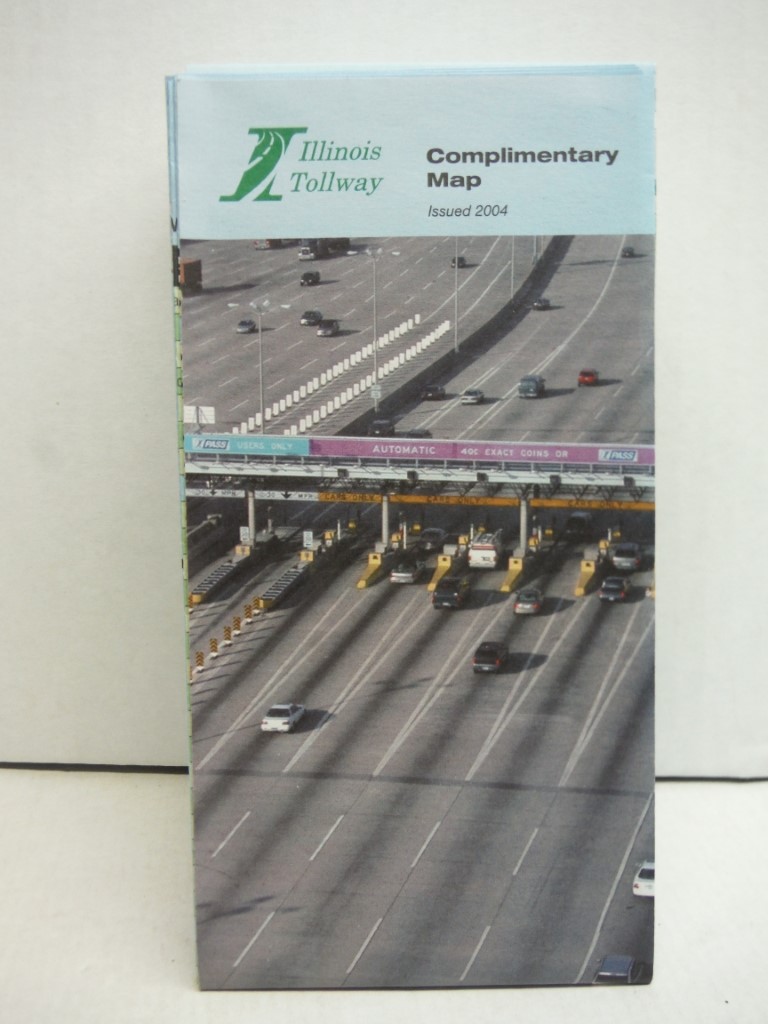 Image 0 of Lot of 14  Illinois Tollway Map 2004
