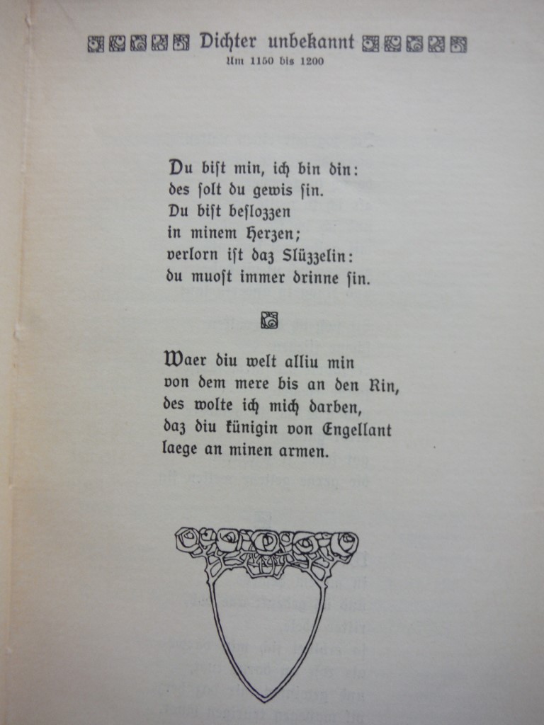Image 2 of Die Ernte aus acht Jahrhunderten deutscher Lyrik