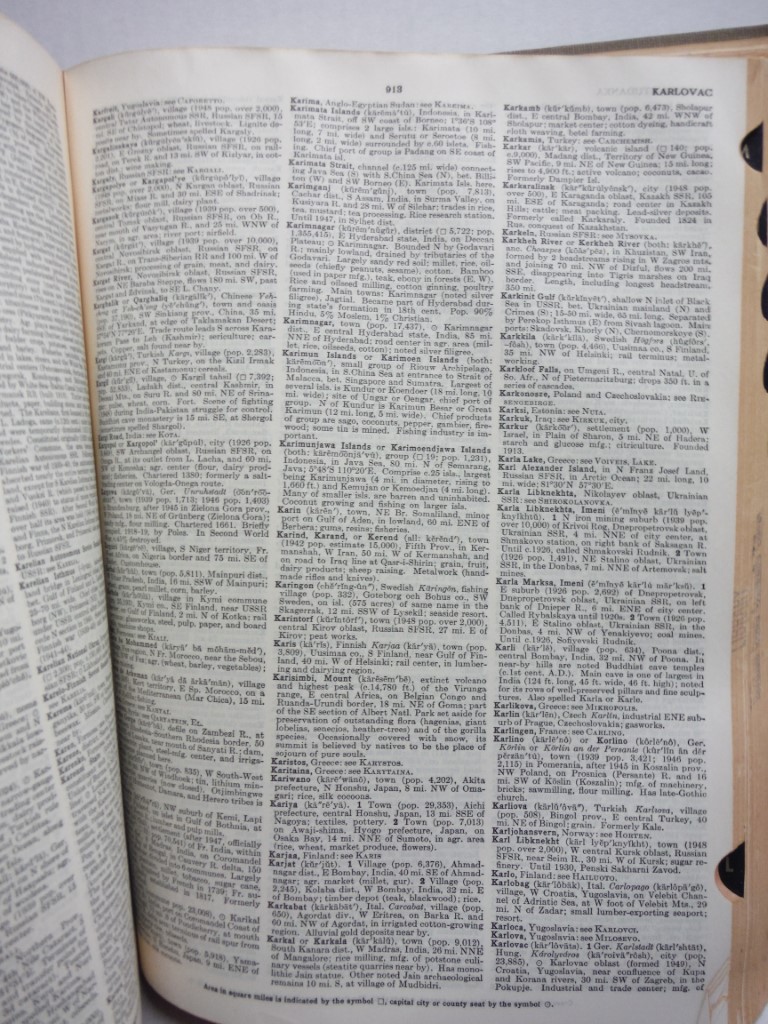 Image 2 of THE COLUMBIA LIPPINCOTT GAZETTEER OF THE WORLD With 1961 Supplement