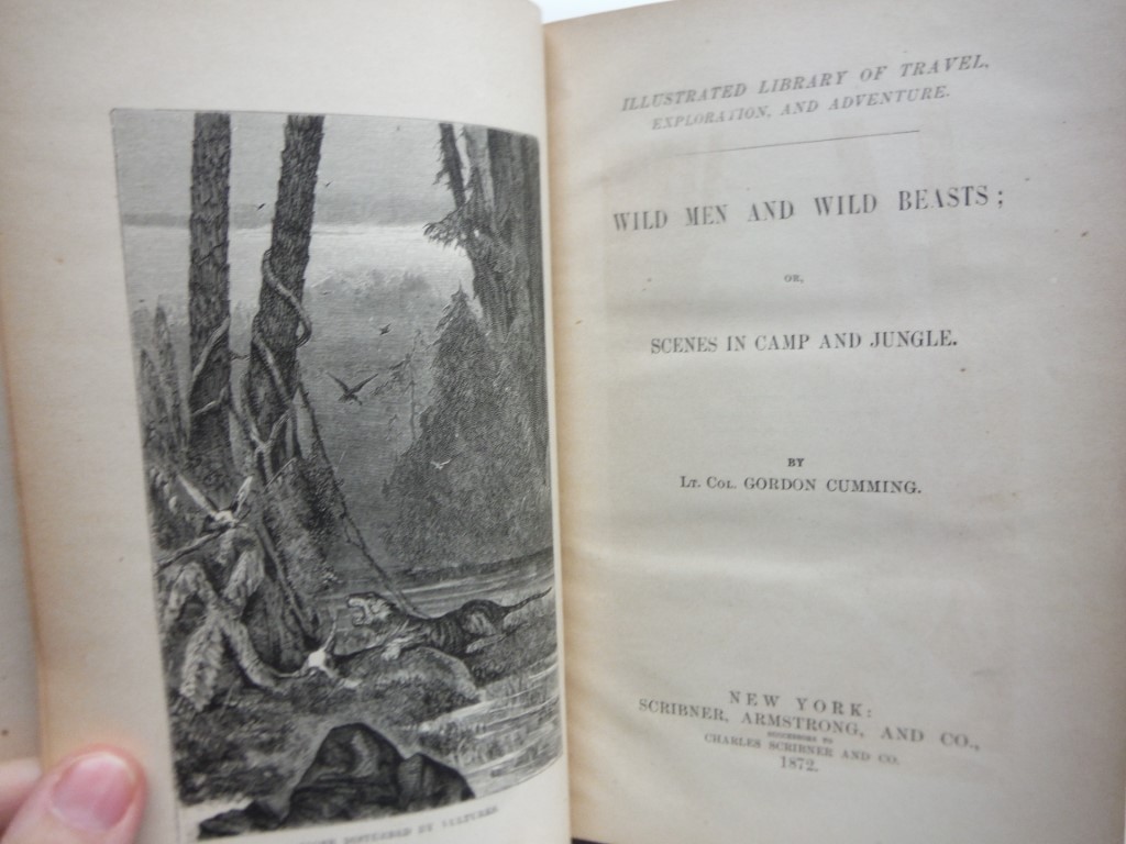 Image 1 of Wild Men and Wild Beasts; or, Scenes in Camp and Jungle [Illustrateed Library of
