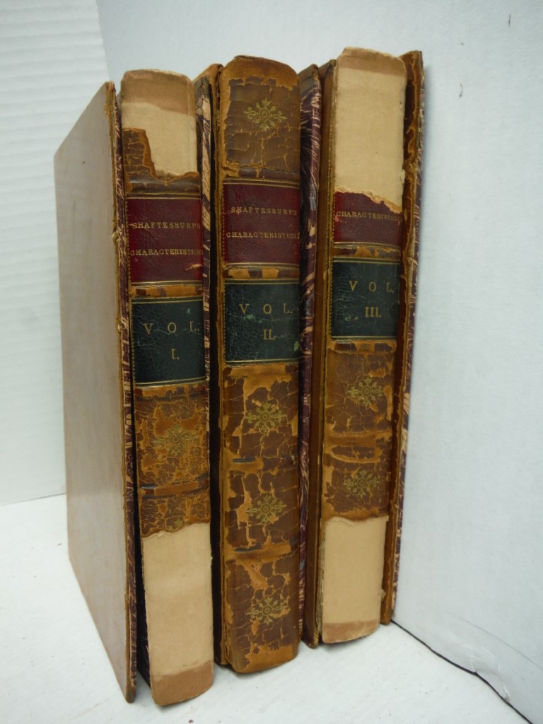 Characteristicks of Men, Manners, Opinions, Times, 3 Volumes complete