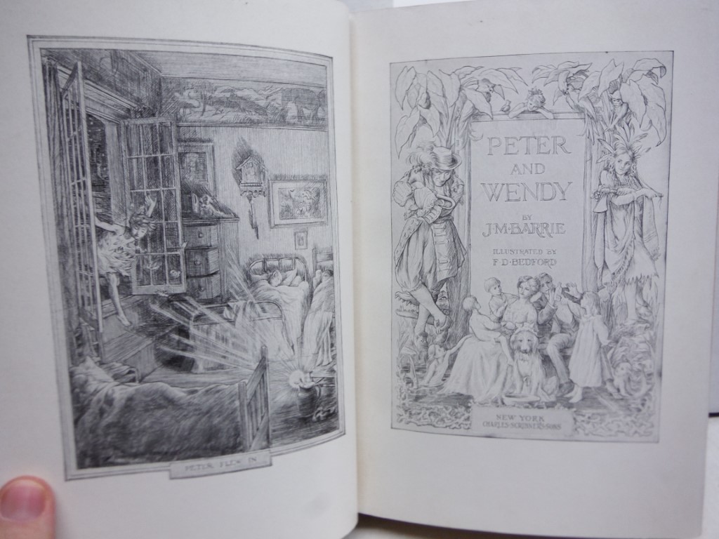 Image 2 of Peter and Wendy (1911) -  Charles Scribner's Sons - F.D. Bedford illustrations