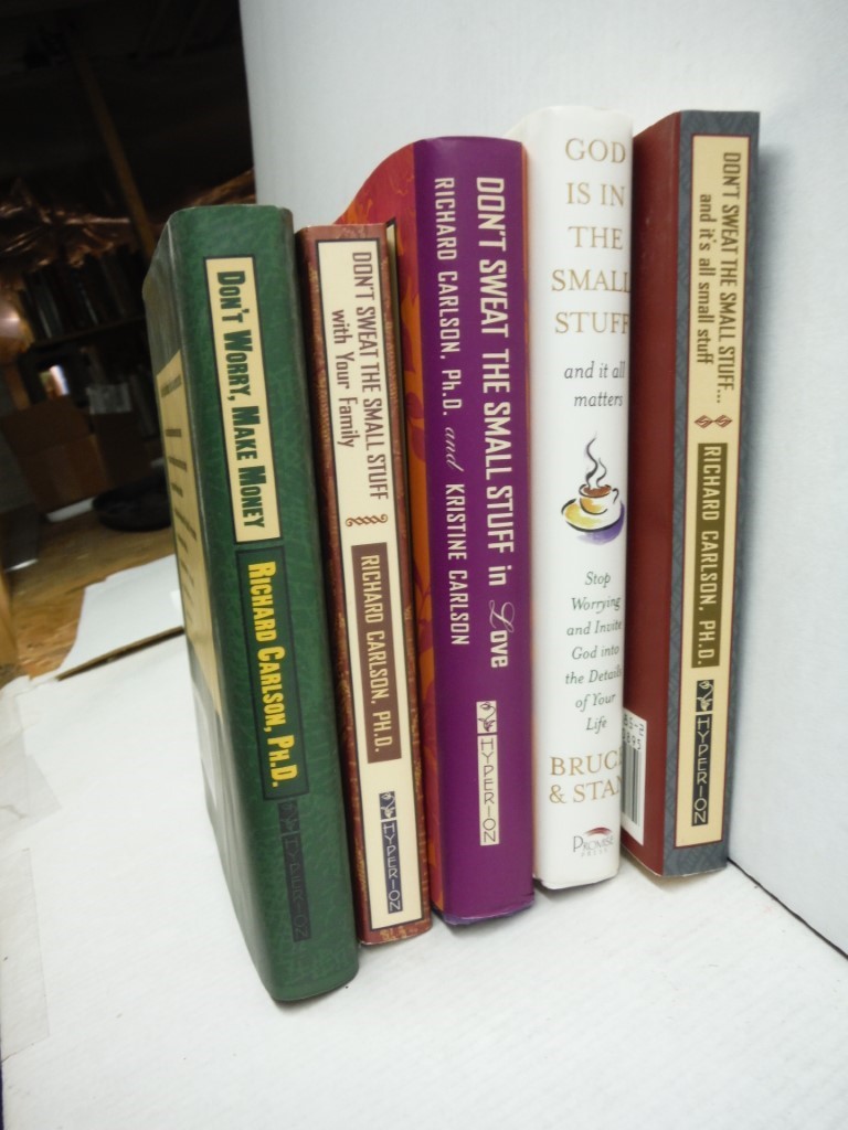 Lot of 4 Richard Carlson books