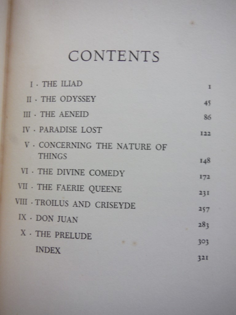 Image 1 of The Noble Voice: A Study of Ten Great Poems