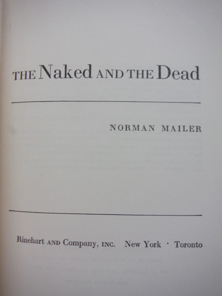 Image 2 of The Naked and the Dead