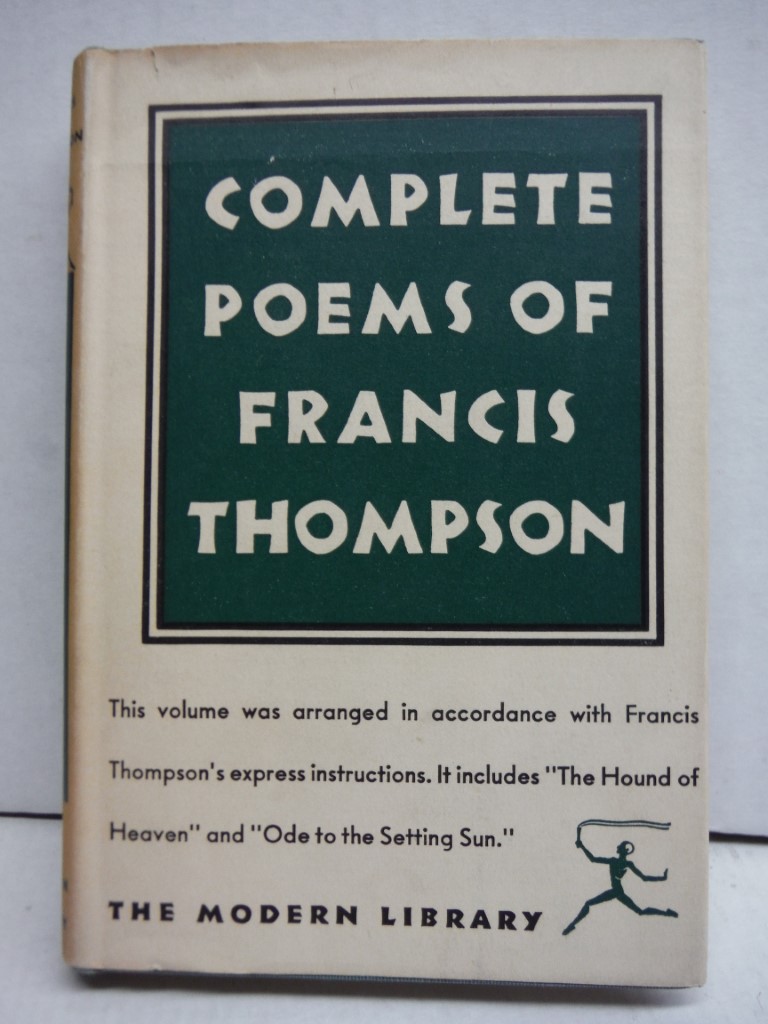Image 0 of The Complete Poems of Francis Thompson (Modern Library, 38.2)