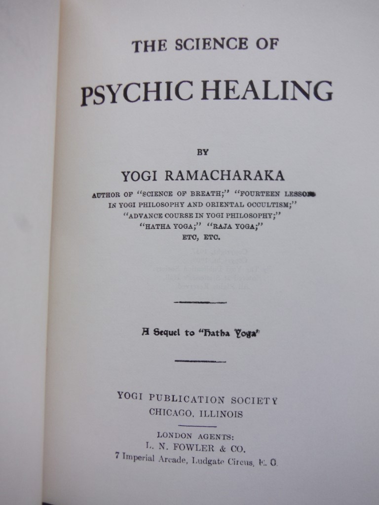 Image 1 of The Science of Psychic Healing, a Sequel to 
