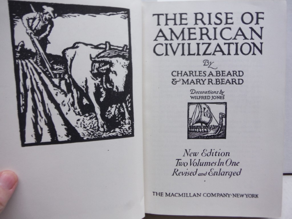 Image 1 of The Rise Of American Civilization New Edition, Two Volumes In One, Revised and E