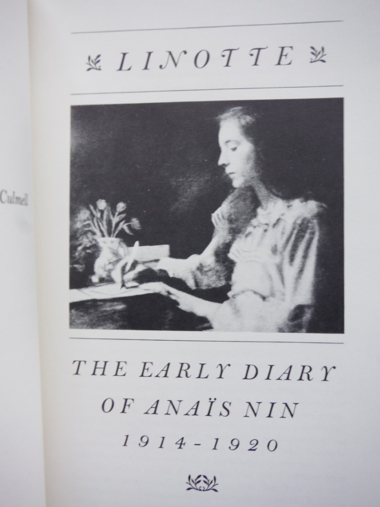 Image 1 of Linotte: The Early Diary of Anais Nin 1914-1920 (English and French Edition)