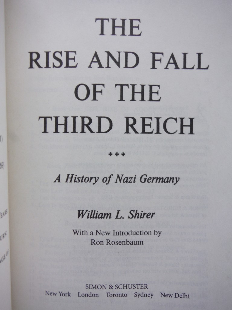 Image 1 of The Rise and Fall of the Third Reich: A History of Nazi Germany