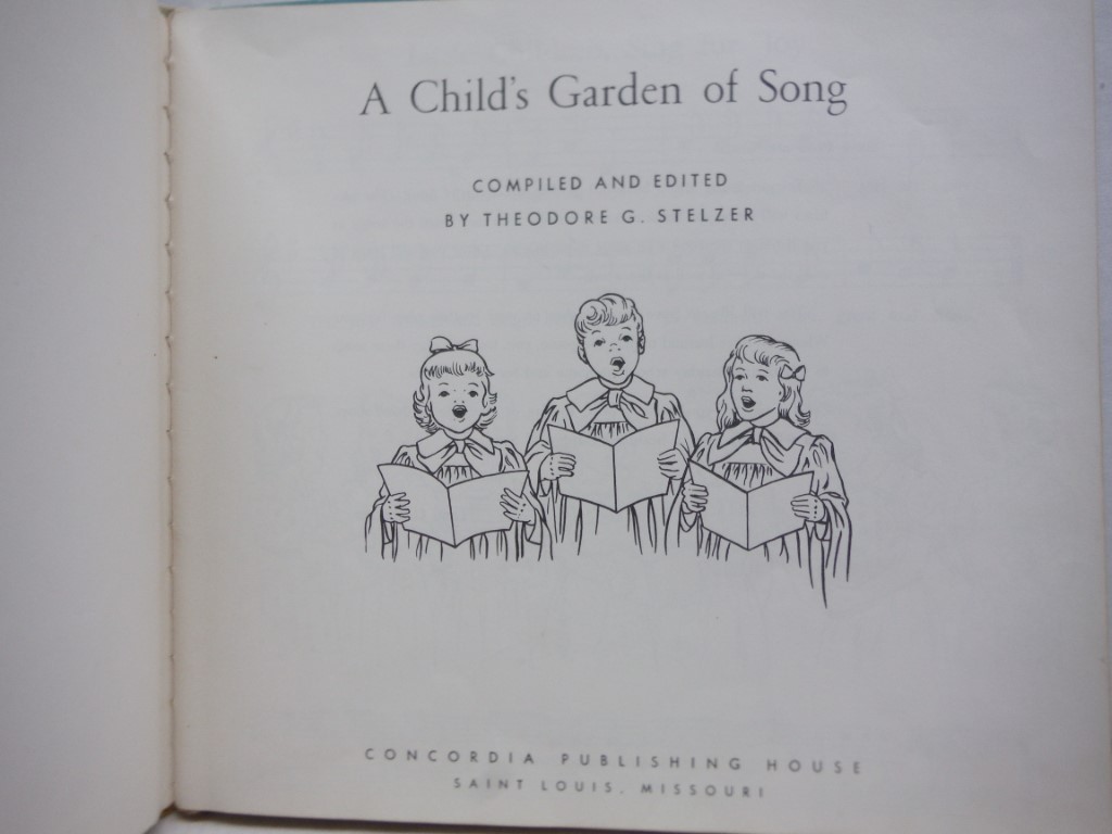 Image 1 of A Child's Garden of Song