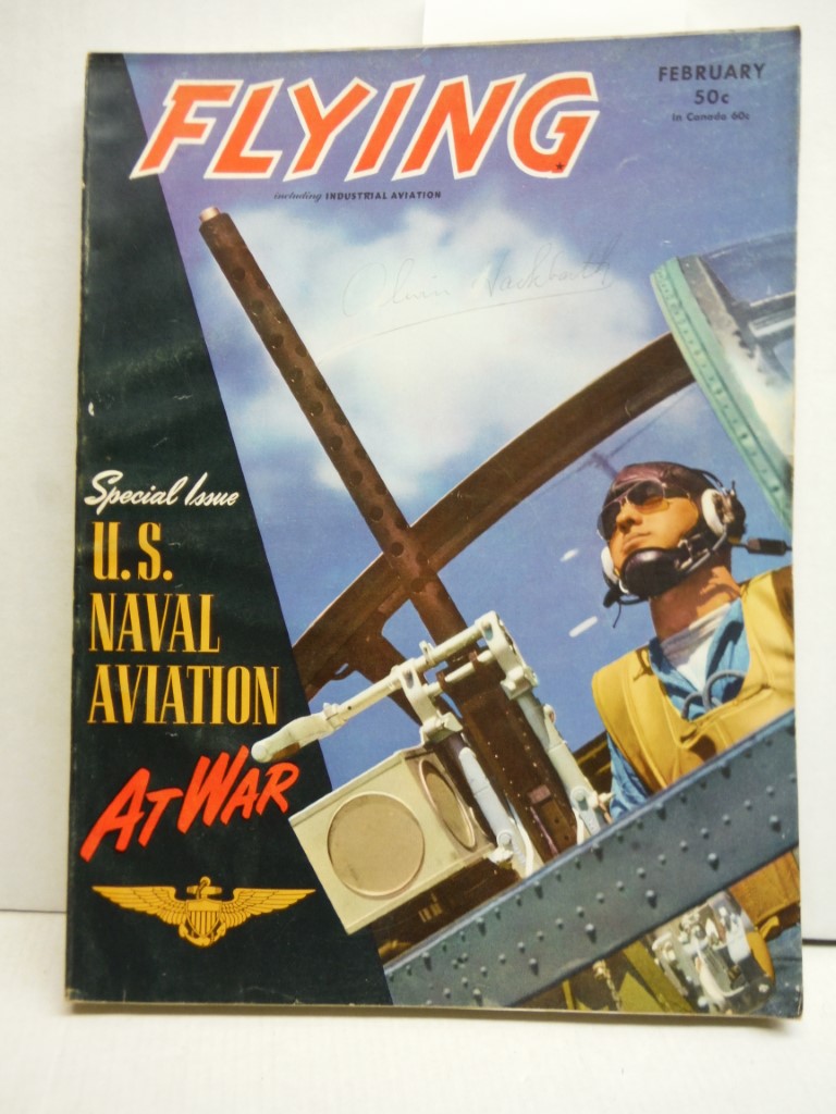Image 1 of Flying and Popular Aviation February 1943 Volume 32 Number 2 ~ A monthly publica