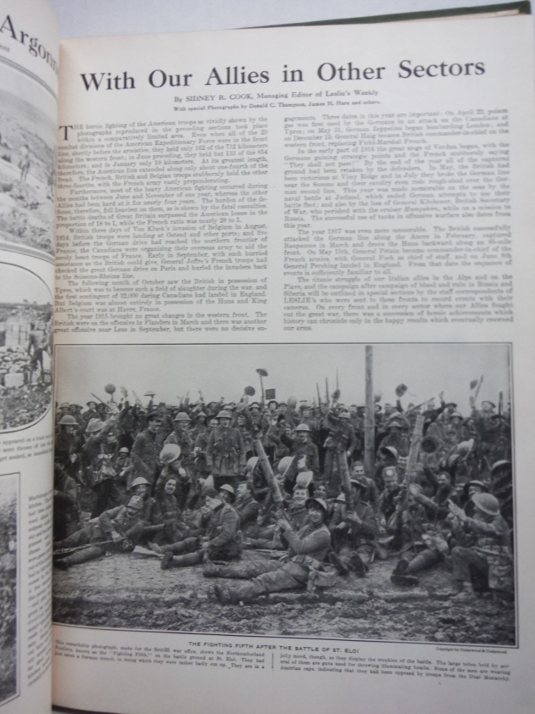 Image 2 of Leslie's photographic review of the great war; special photographs by James H. H