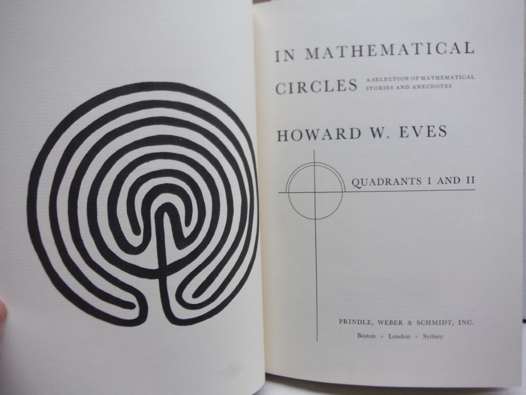 Image 1 of In Mathematical Circles A Selection Of Mathematical Stories And Anecdotes Quadra