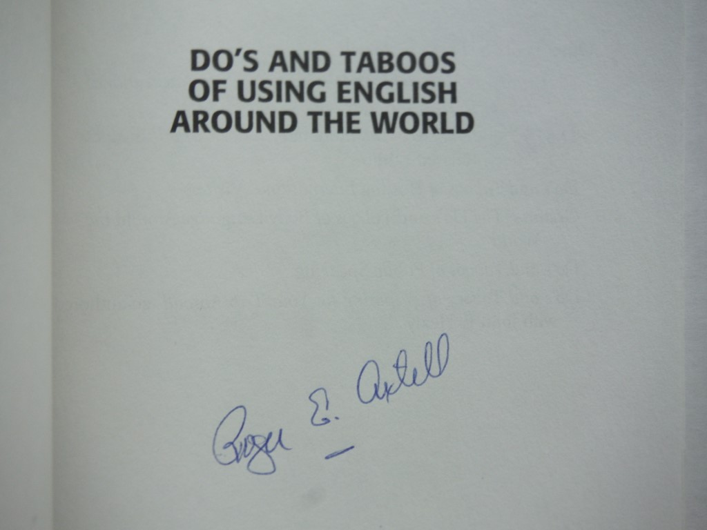 Image 1 of Axtell Do's and Taboos of Using English