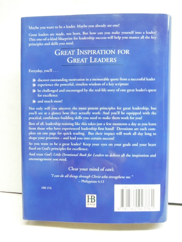 Image 1 of God's Little Devotional Book for Leaders