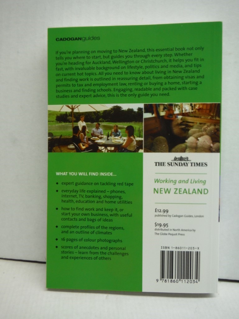 Image 1 of Working and living: New Zealand (Cadogan Guides)