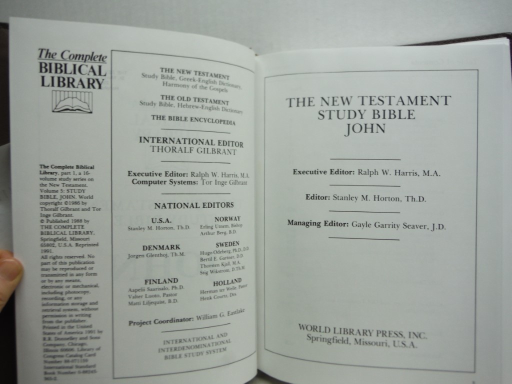 Image 2 of New Testament Study Bible, The: Acts, Vol 5.