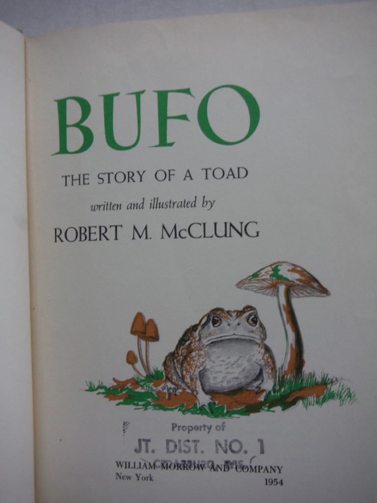Image 1 of Bufo;: The story of a toad,