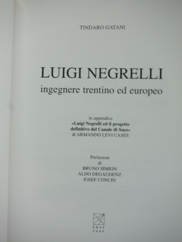 Image 1 of Luigi Negrelli.  Ingegnere trentino ed europeo