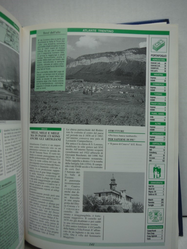 Image 2 of Atlante trentino. Passato e presente dei 223 Comuni del Trentino.