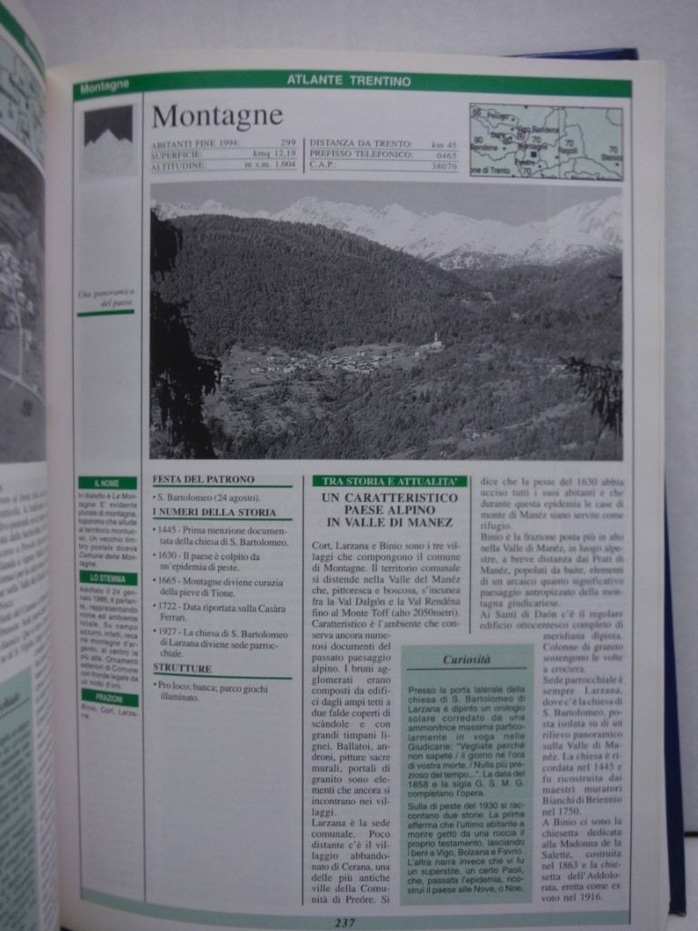 Image 3 of Atlante trentino. Passato e presente dei 223 Comuni del Trentino.