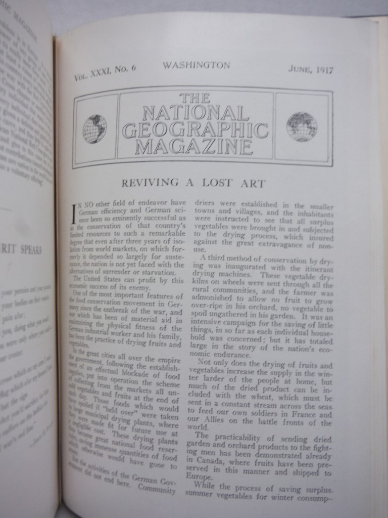Image 4 of The National Geographic Magazine  - Volume XXXI, Bound  Jan-June 1917