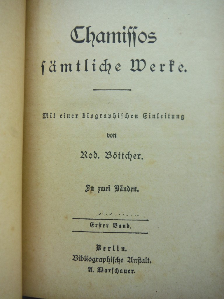 Image 1 of Sämtliche Werke, Book 1