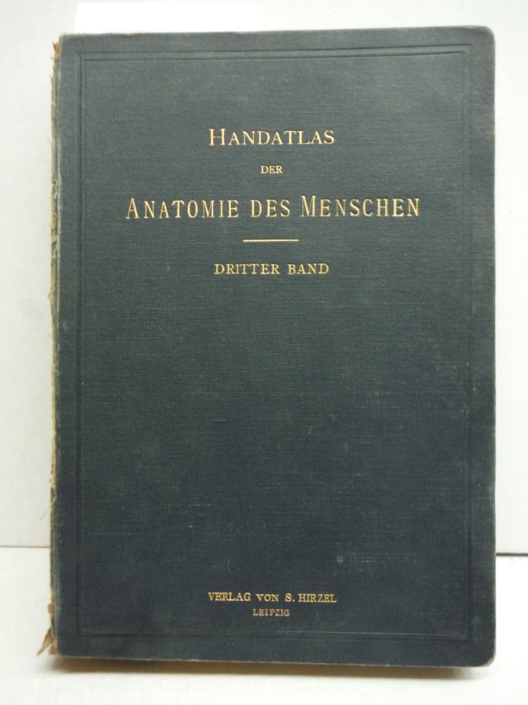 Image 0 of Handatlas der Anatomie des Menschen. Dritter Band.