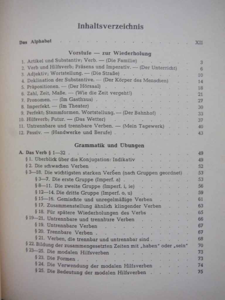Image 2 of DEUTSCHE SPRACHLEHRE FUR AUSLANDER- GRAMMATIK UND UBUNGSBUCH- Texte en allemand