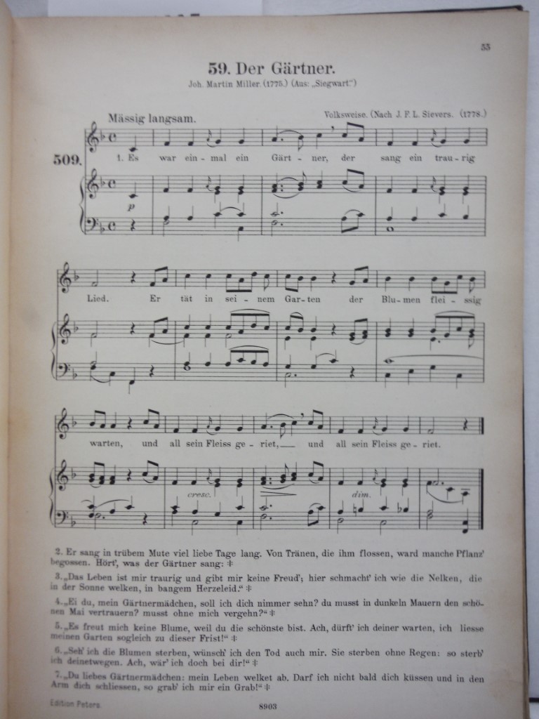 Image 3 of Erk's Deutscher Liederschatz. Band III.
