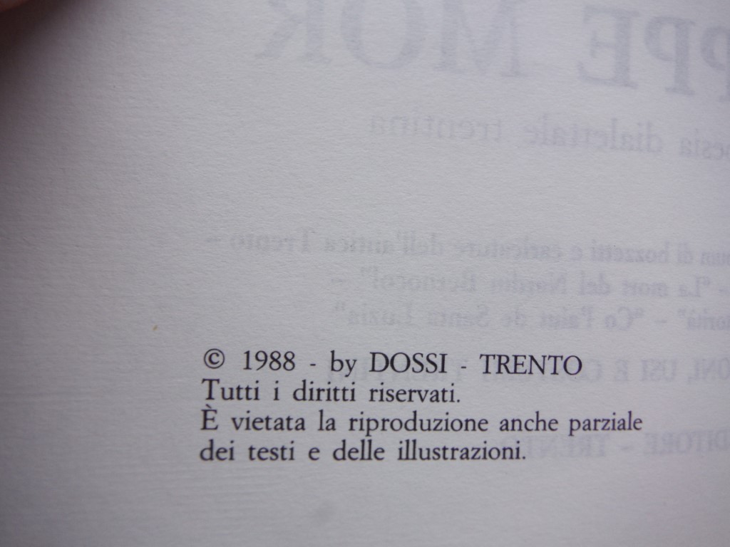 Image 2 of Giuseppe Mor, padre della poesia dialettale trentina, Volume 2