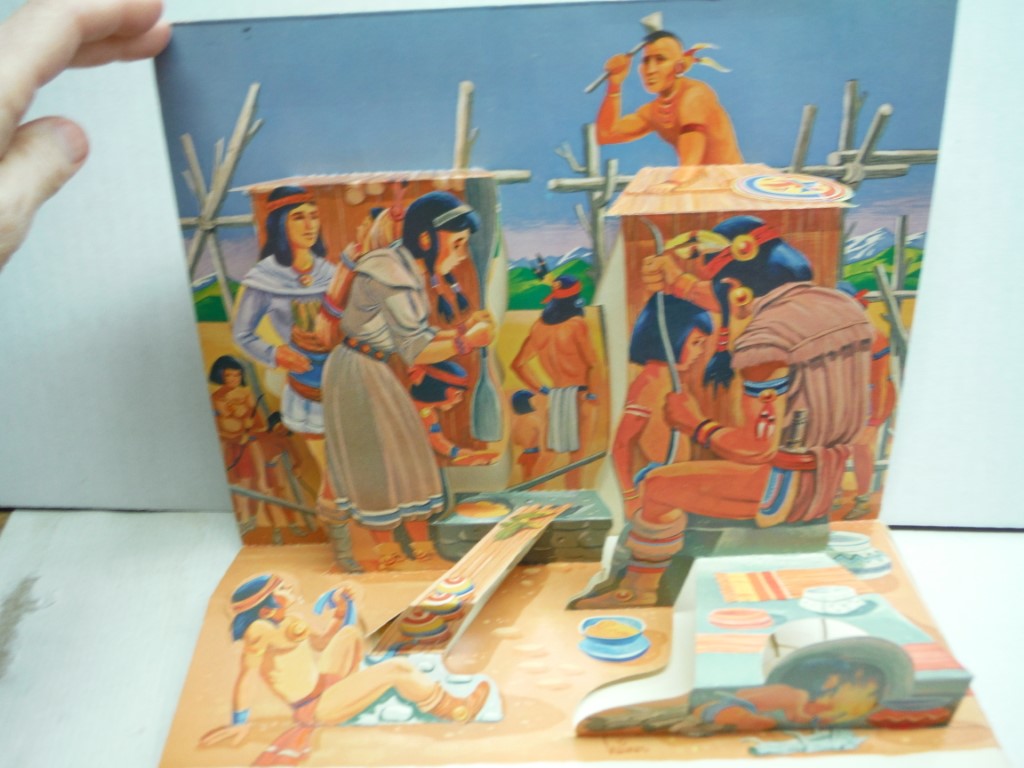 Image 1 of Living American Stories : The Indians. A Pop-Up Book