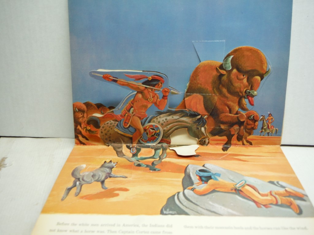 Image 3 of Living American Stories : The Indians. A Pop-Up Book
