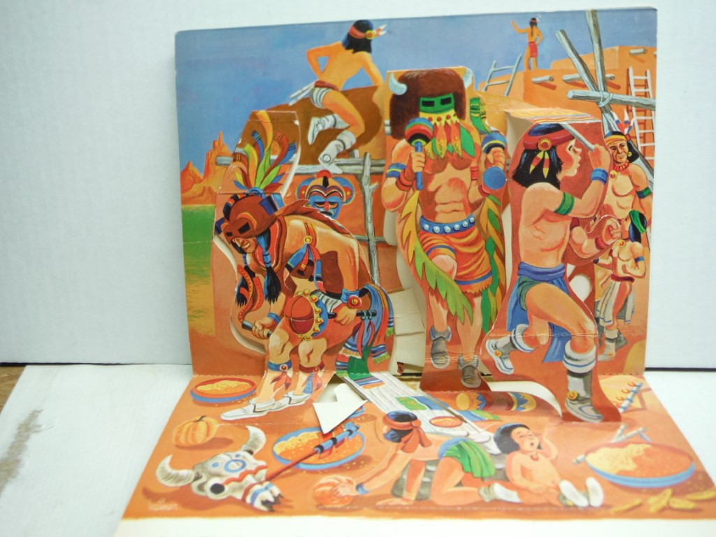 Image 4 of Living American Stories : The Indians. A Pop-Up Book