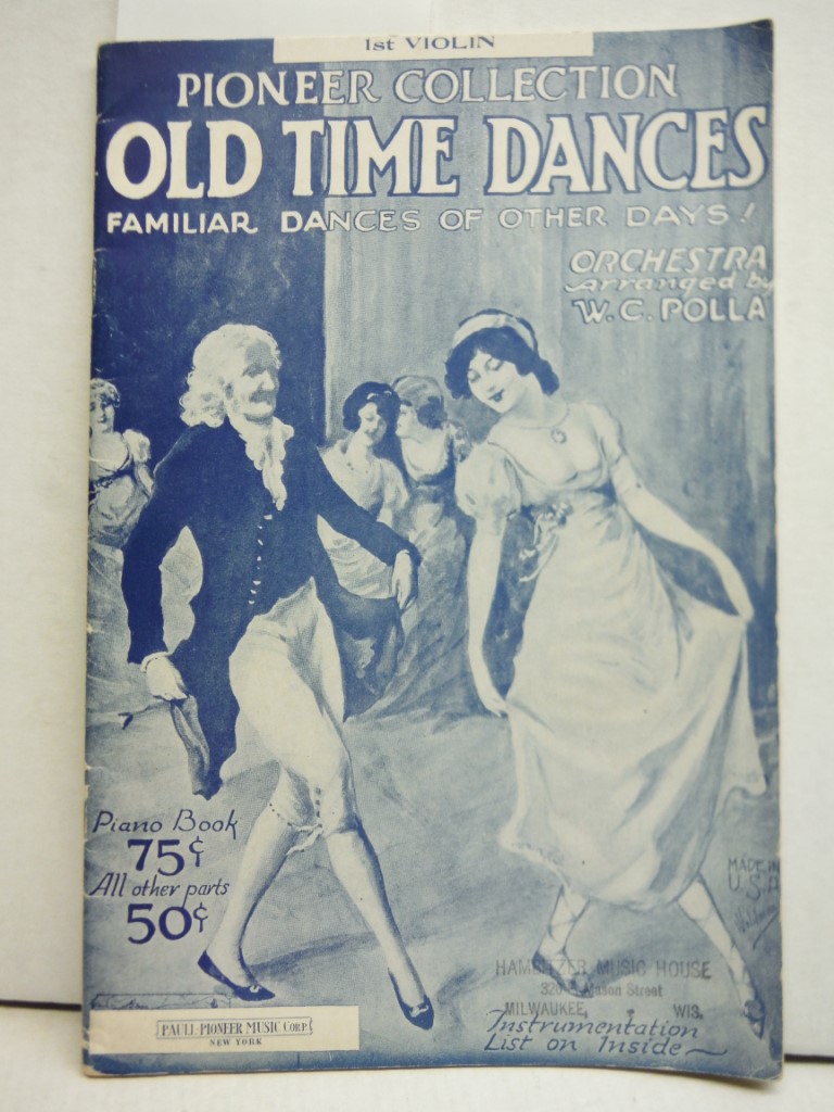 Image 0 of Pioneer Collection Old Time Dances Sheet Music Book, 1st Violin
