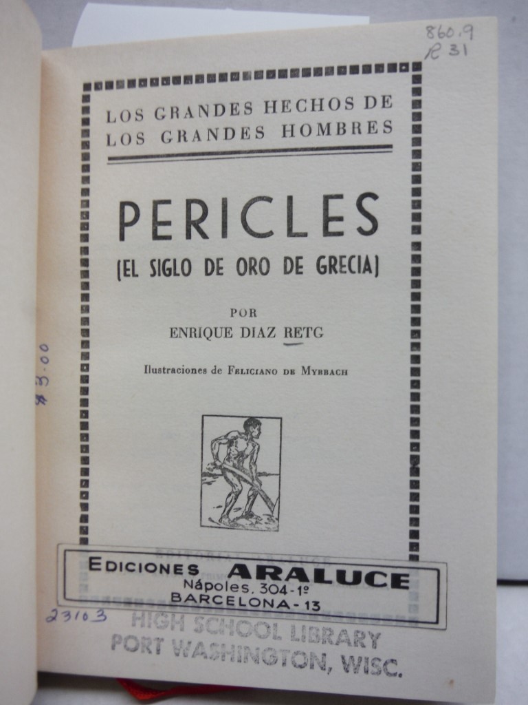 Image 1 of PERICLES. (EL SIGLO DE ORO EN GRECIA).