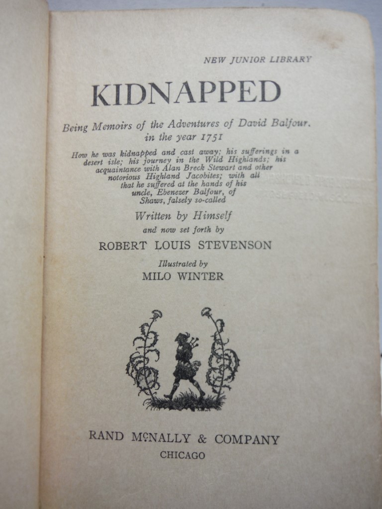 Image 2 of KIDNAPPED Being Memoirs of the Adventures of David Balfour in the Year 1751