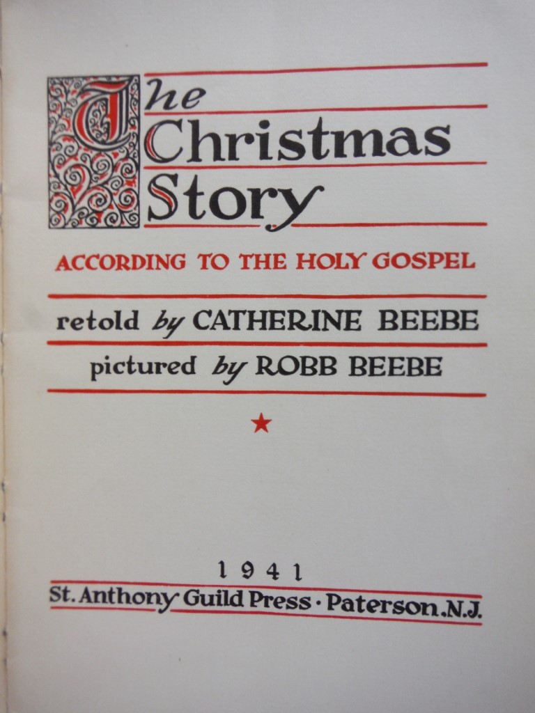 Image 1 of THE CHRISTMAS STORY According to the Gospel