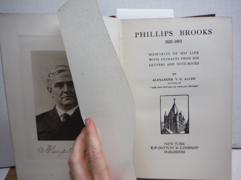 Image 1 of Phillips Brooks: 1835-1893: Memories of His Life with Extracts From His Letters 