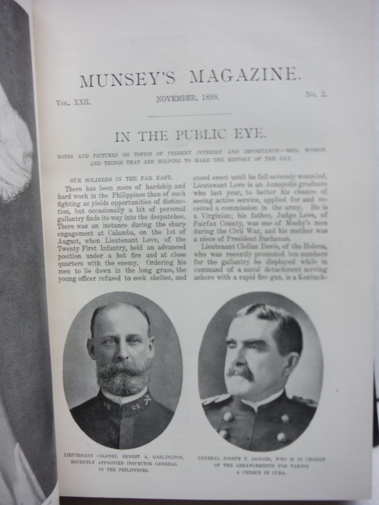 Image 3 of Munsey's magazine. Volume v.22 1899-1900 1900 [Leather Bound]
