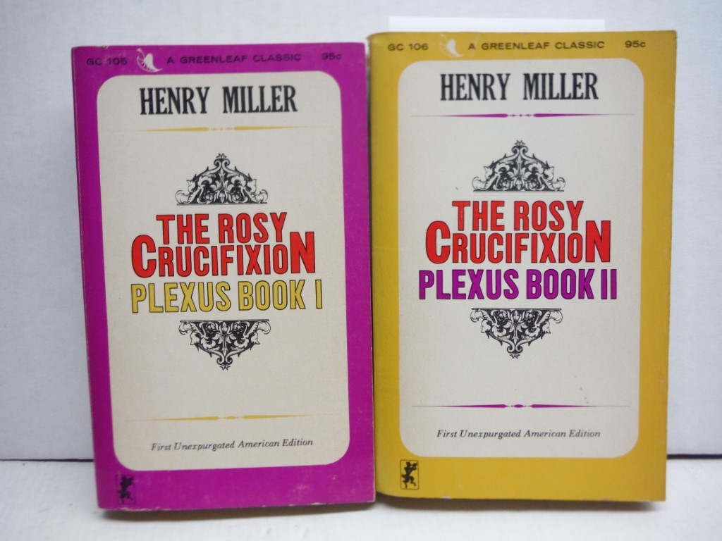 THE ROSY CRUCIFIXION - PLEXUS: BOOK I & BOOK II
